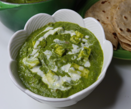 Palak paneer
