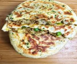 Cheese Keema Naan