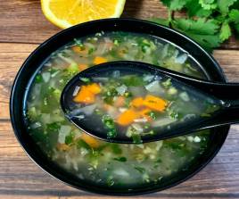 Veg Lemon Coriander Soup